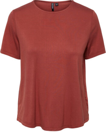 Pieces Dame  -shirt Pcmikela Marsala