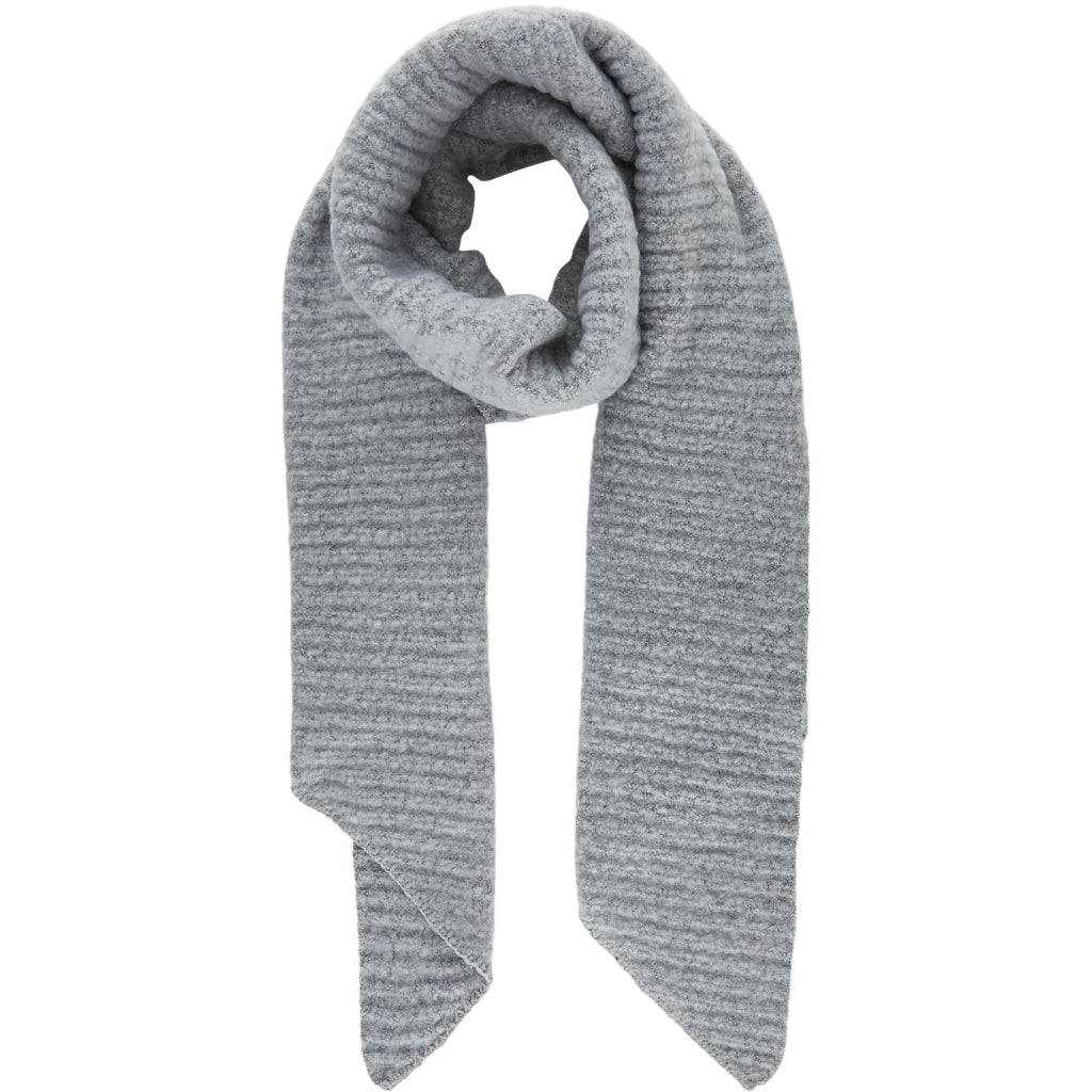 Pieces Dame Tørklæde Pcpyron Light Grey Melange