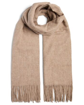 Pieces Halstørklæde Naya Long Scarf Greige