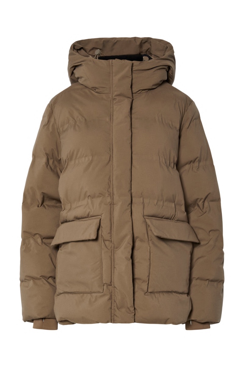 Pieces Jakke Norma Puffer Jacket Morel