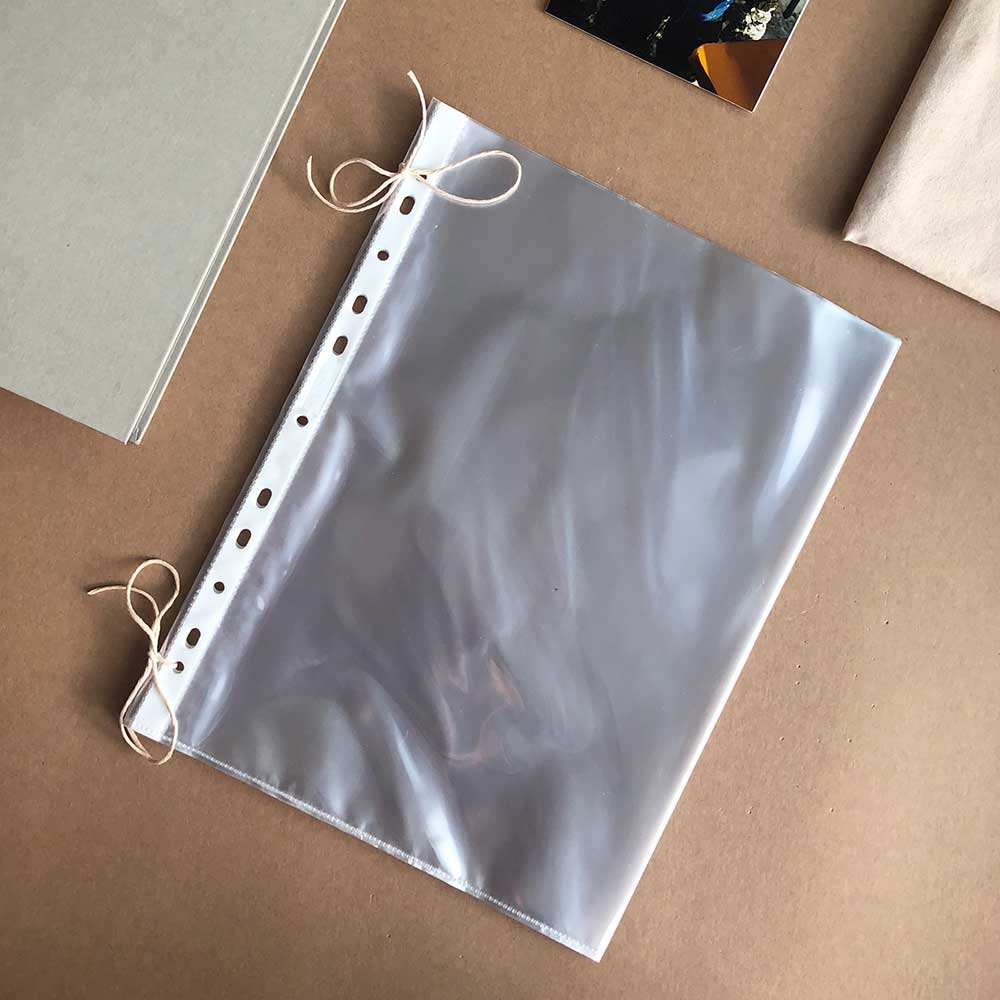 Plastlommer 10 Stk A4