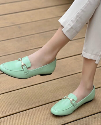 Silia Dame Loafers 77-327 Green