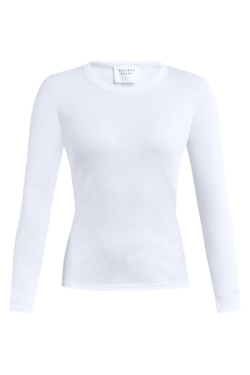 Sisters Point Bluse Eike-ls White