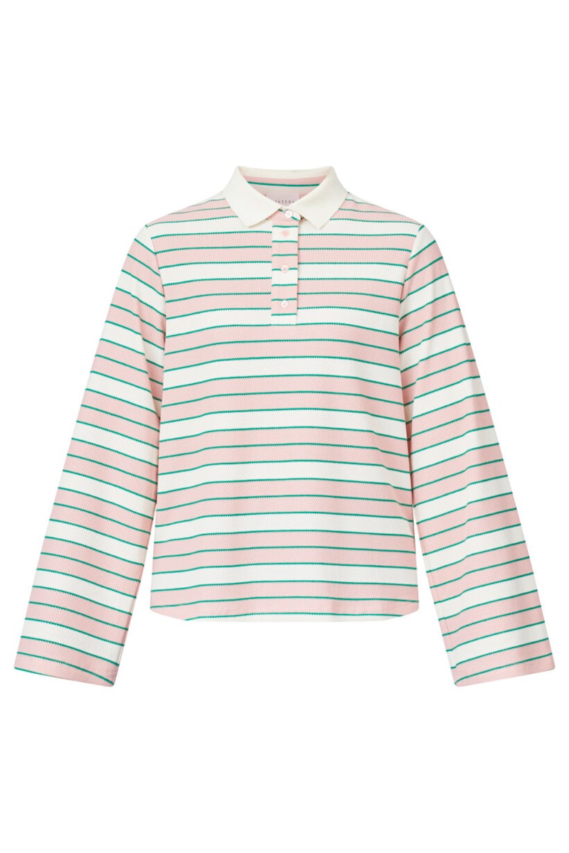 Sisters Point Bluse Evasa-ls Cream Pink