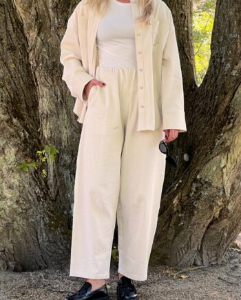 Stories From The Atelier By Copenhagen Shoes Bukser Aw25 Be You Pants Cream