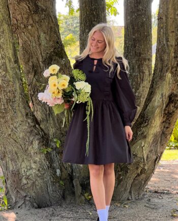 Stories From The Atelier By Copenhagen Shoes Kjole Aw25 Dream Dress Black