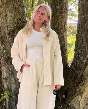 Stories From The Atelier By Copenhagen Shoes Skjorte Aw25 Be You Cream
