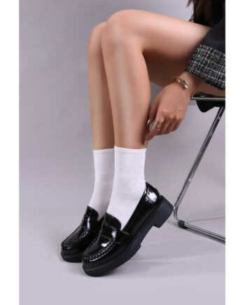 Vega Dame Loafers Yu5598-21 Black