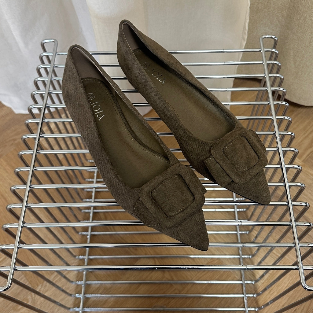 Vela Dame Ballerina Sko H8-1030e Green