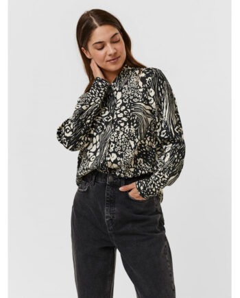 Vero Moda Dame Bluse Vmcaia Black Caia