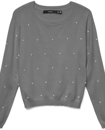 Vero Moda Dame Bluse Vmglory Medium Grey Melange