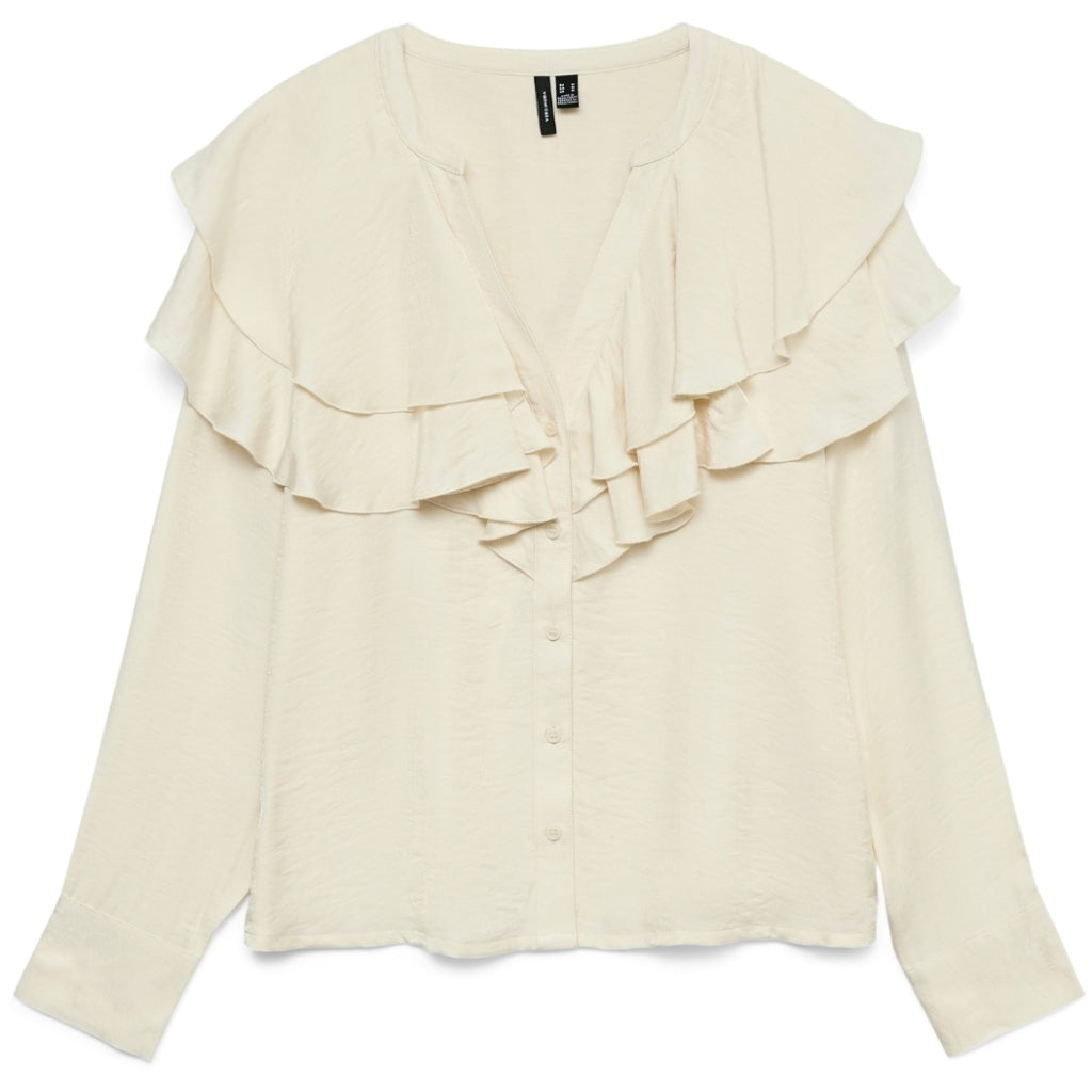 Vero Moda Dame Bluse Vmlizzi Birch
