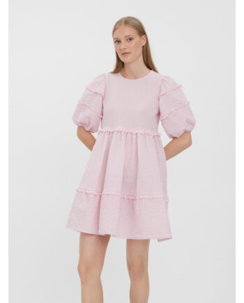 Vero Moda Dame Kjole Vmheidi Parfait Pink