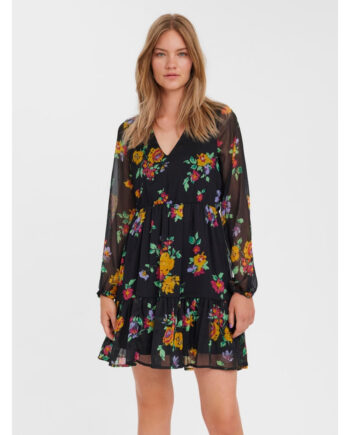 Vero Moda Dame Kjole Vmkaya Black Enna