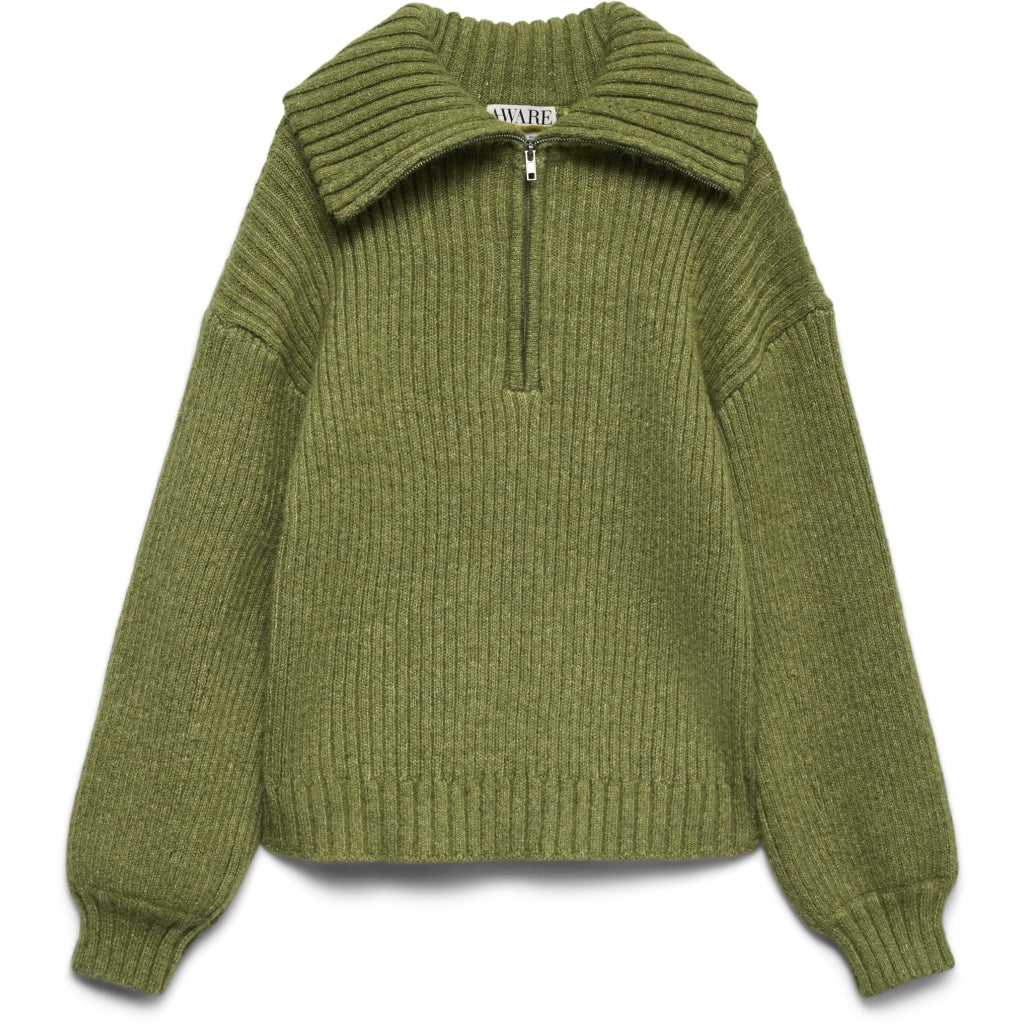 Vero Moda Dame Pullover Awulla Calliste Green