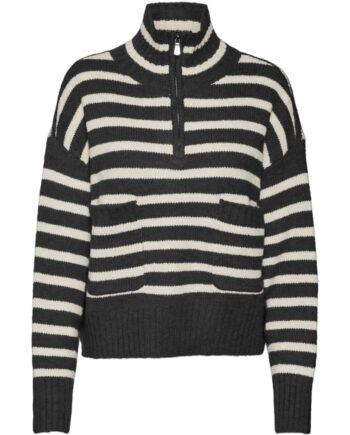 Vero Moda Dame Pullover Vmcarry Black Birch