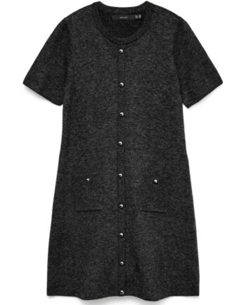 Vero Moda Dame Strik Kjole Vmjohanna Black