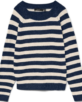 Vero Moda Dame Strik Vmdoffy Navy Blazer Birch