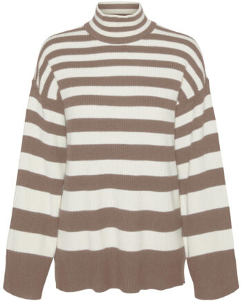 Vero Moda Dame Strik Vmhermosa Brown Lentil   Birch