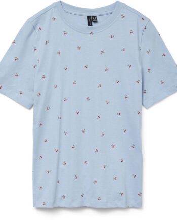 Vero Moda Dame  -shirt Vmpaulina Cashmere Blue Cherry