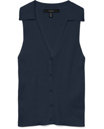 Vero Moda Dame Top Vmwillow Navy Blazer