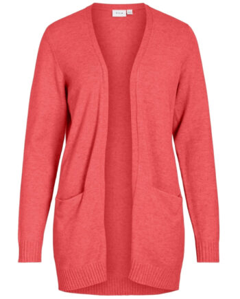 Vila Dame Cardigan Viril Dubarry Dark Melange