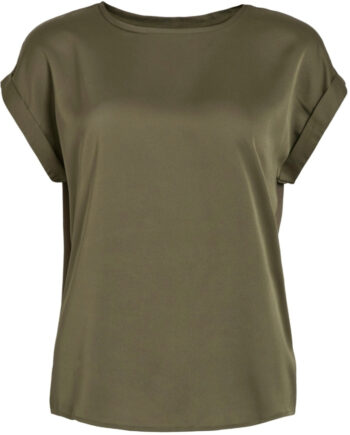 Vila Dame Top Viellette Dusty Olive