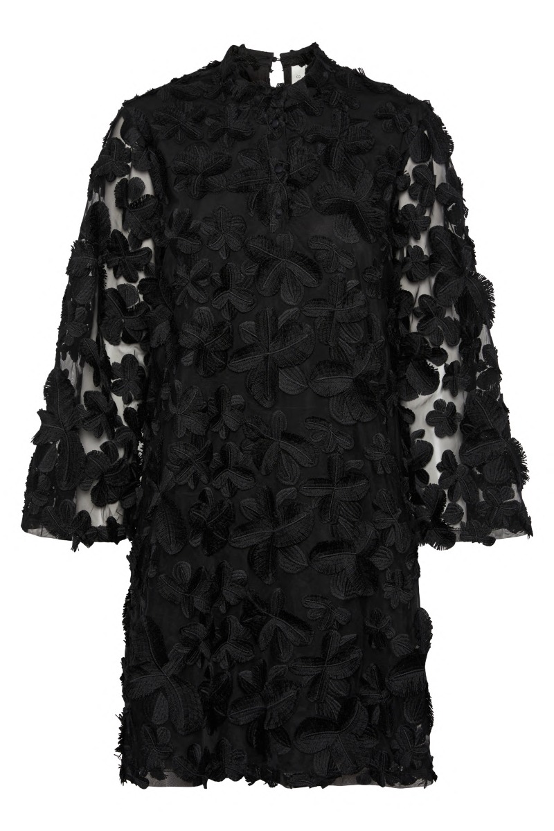 Kjole Karly Short Dress Black