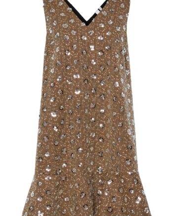 Kjole Soller Sl Dress Taupe Gray