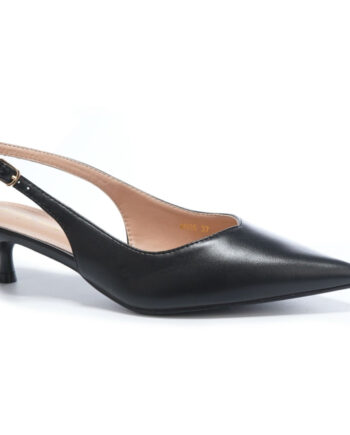 Abigail Dame Stiletter Med Slingback M105 Black