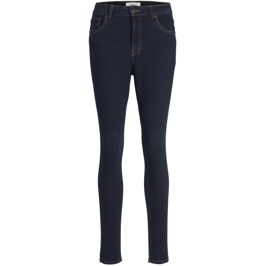 Adpt Dame Jeans Adptmah Skinny Dark Blue Denim
