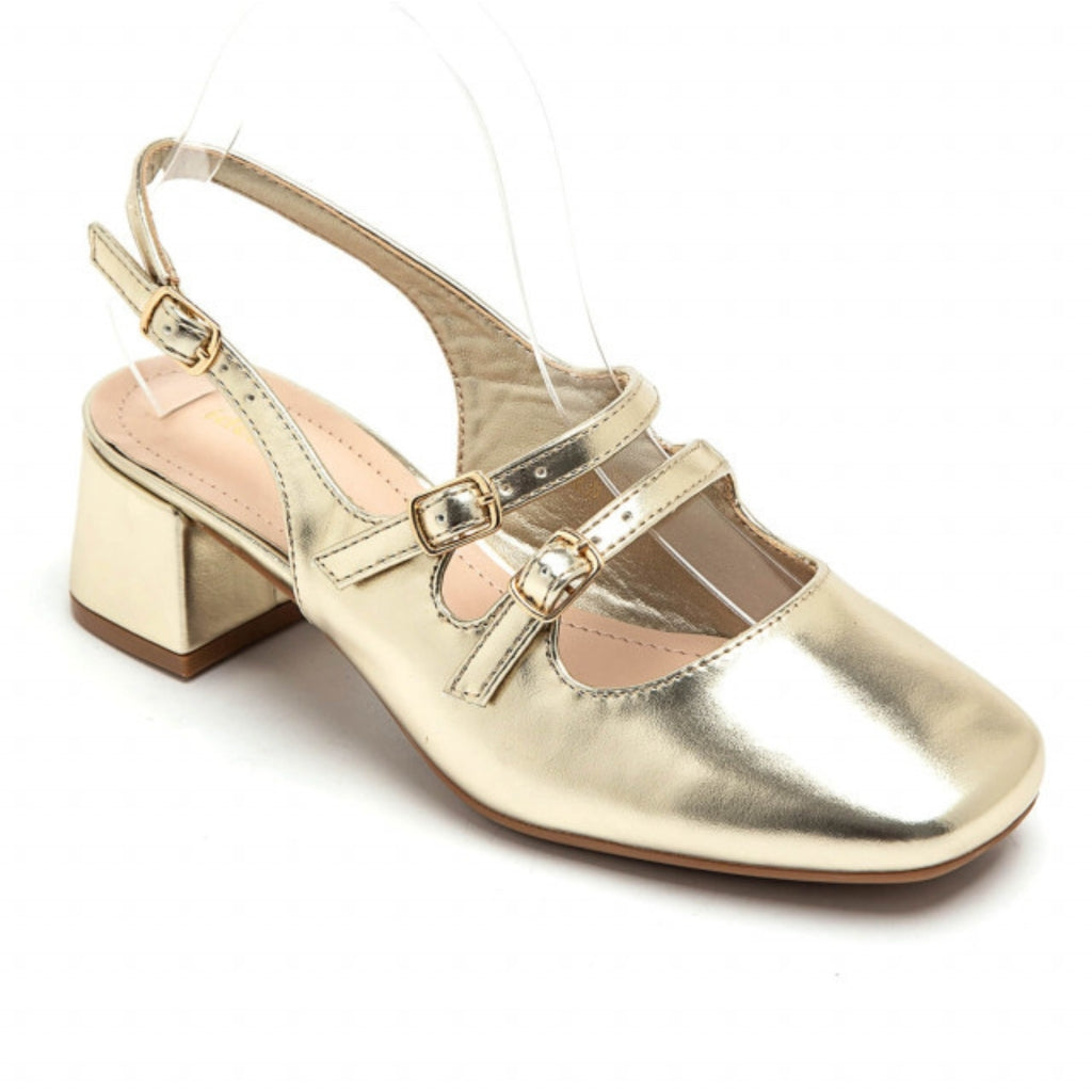 Alva Dame Balleriner 3215 Gold