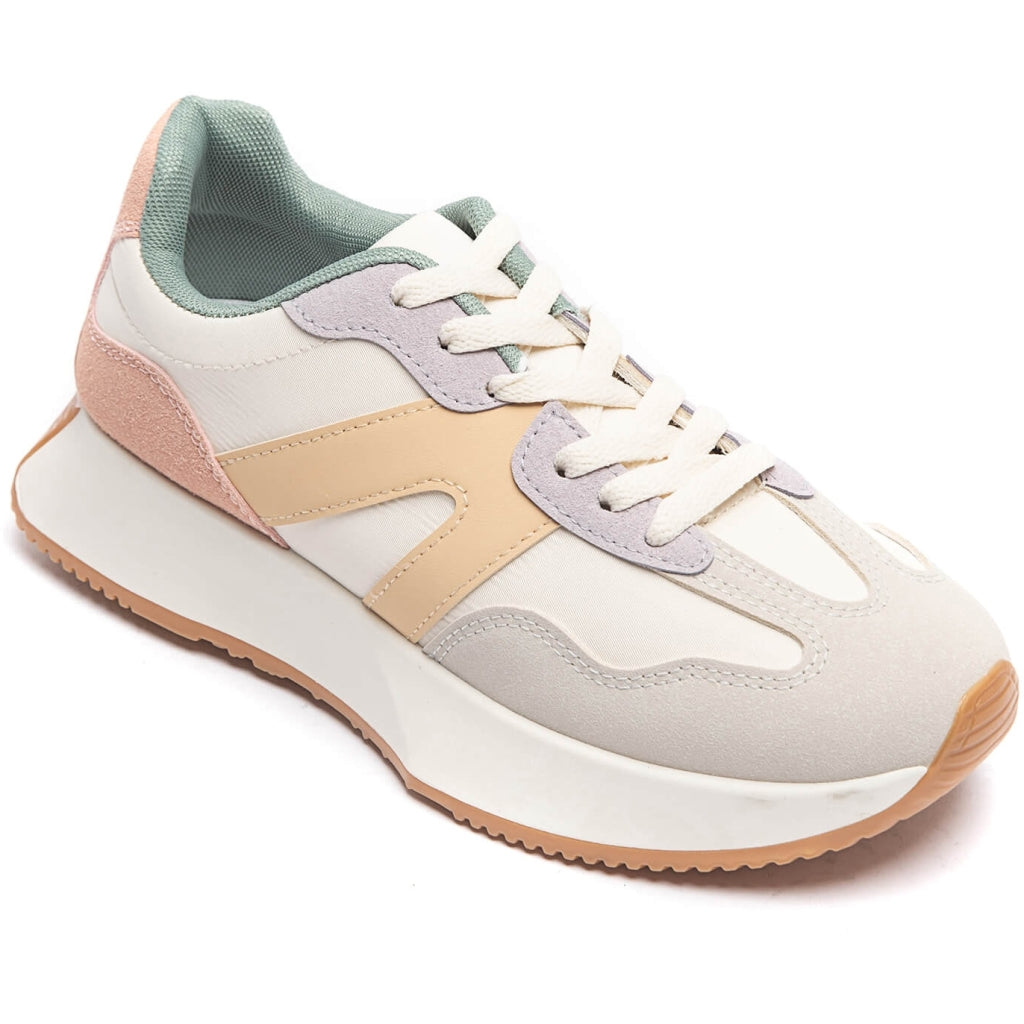 Annick Dame Sneakers 8917 Multicolor