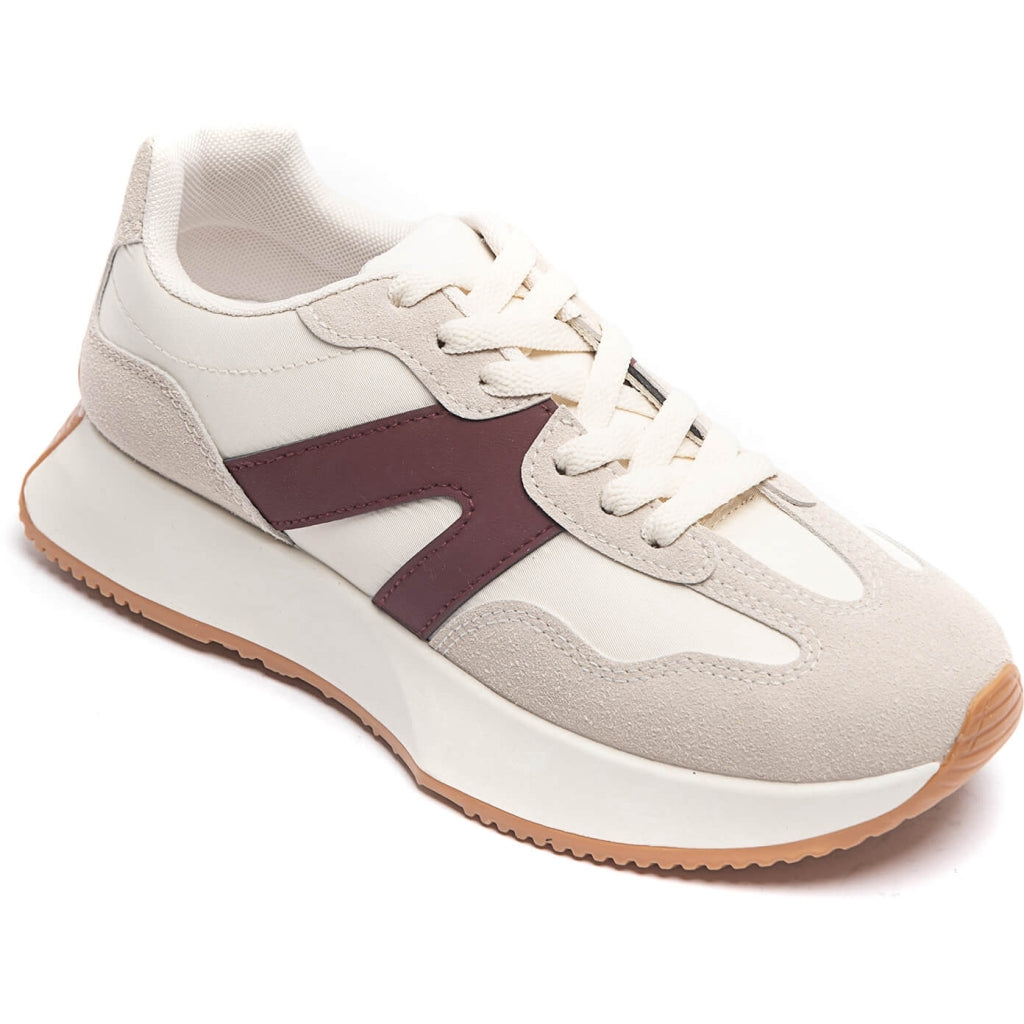 Annick Dame Sneakers 8917 Wine