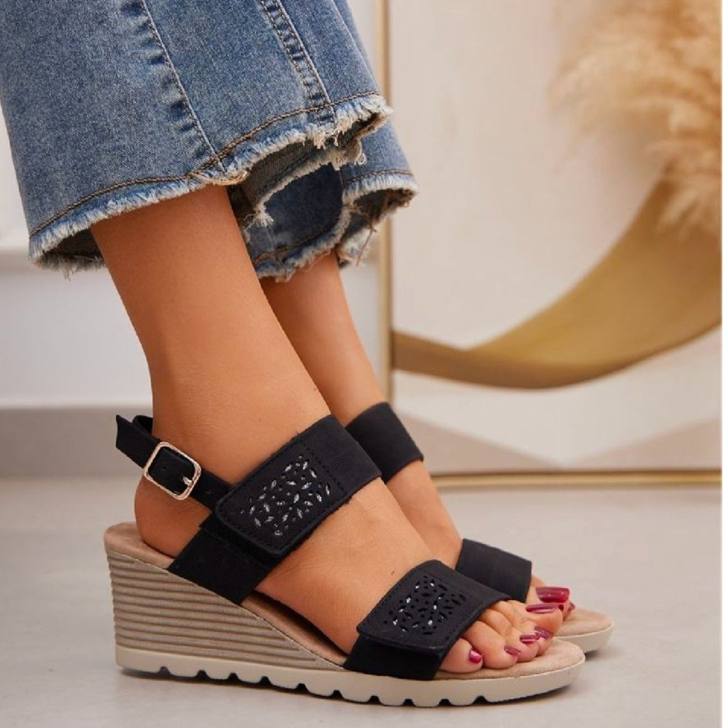 Azurine Dame Sandaler 2253 Black