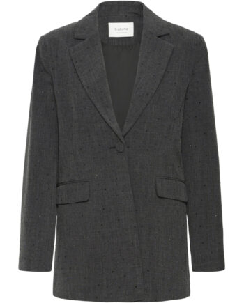 Young Dame Blazer Bydanta Black Melange