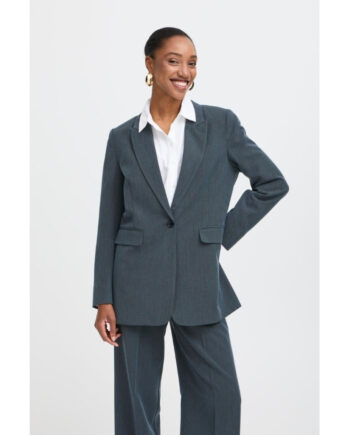 Young Dame Blazer Bydanta Navy Blazer Melange