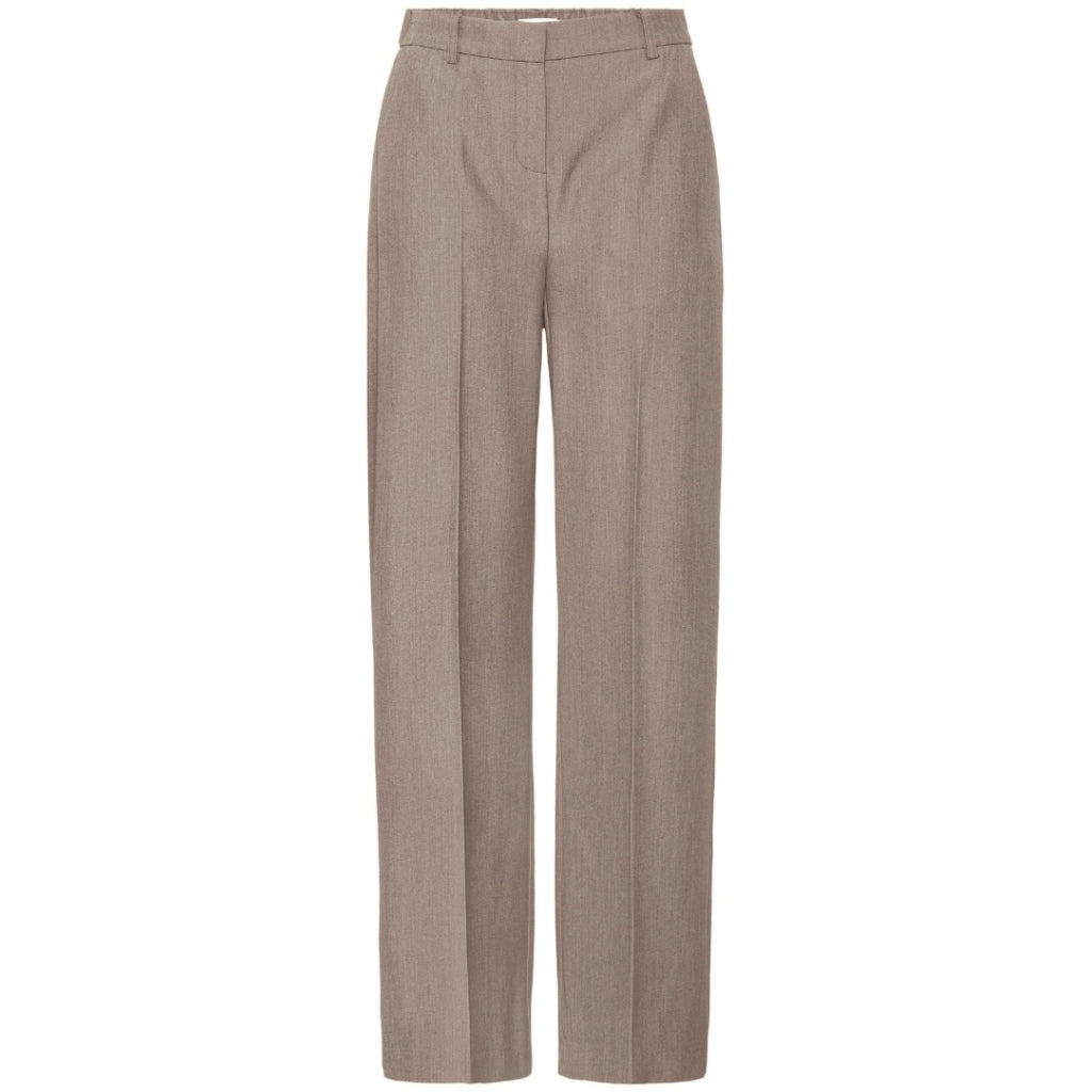 Young Dame Bukser Bydanta Walnut Melange