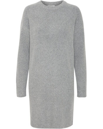 Young Dame Kjole Byonema Mid Grey Melange