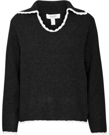 Young Dame Pullover Byninna Black Mix