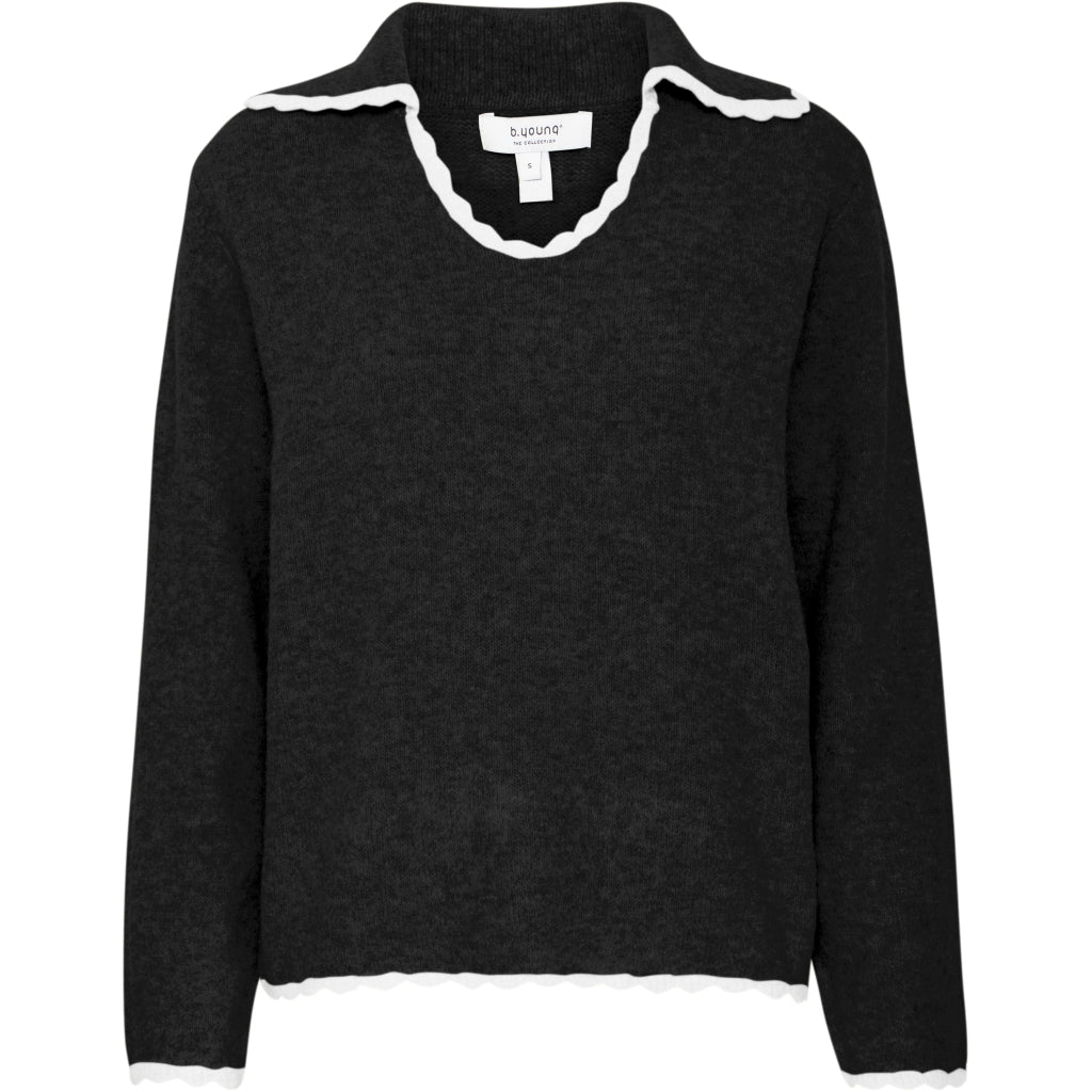 Young Dame Pullover Byninna Black Mix