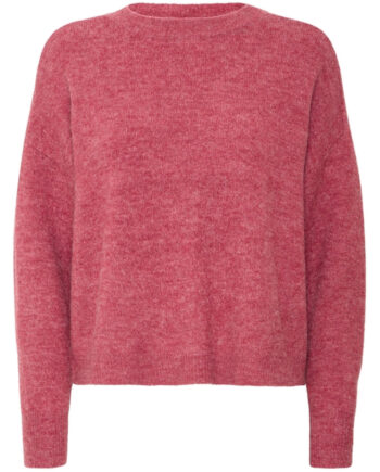 Young Dame Striktrøje Bymonna Roan Rouge Melange