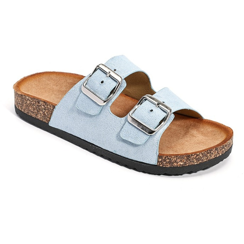 Bertha Dame Sandaler Wd295 Celeste