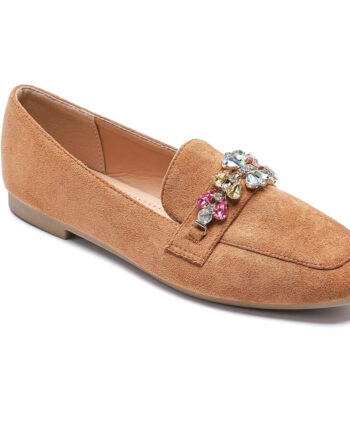 Beth Dame Loafers Vg25 Camel