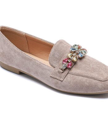 Beth Dame Loafers Vg25 Kaki