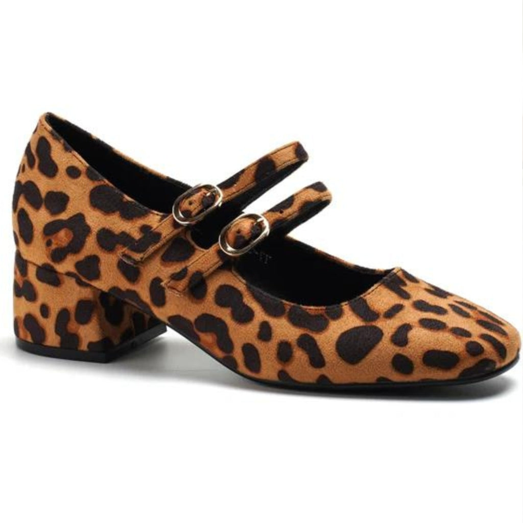 Denise Dame Sko 77-556 Leopard