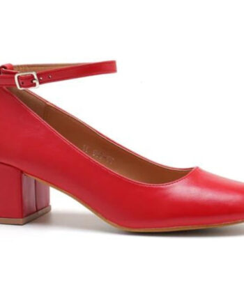 Dominique Dame Sko 77-559 Red