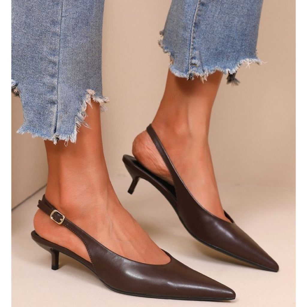 Eila Dame Stiletter H8-1021e Brown