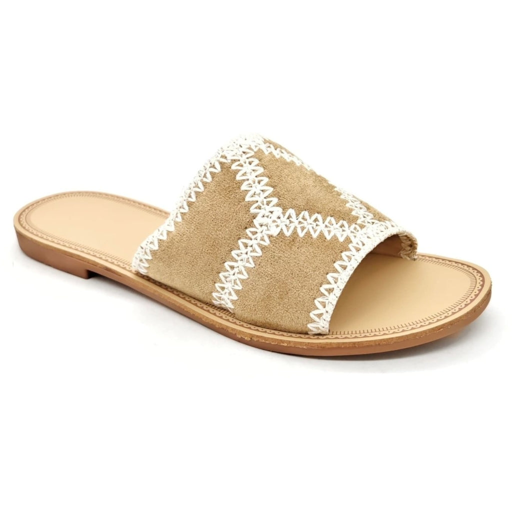 Emilie Dame Sandaler Dm429 Kaki