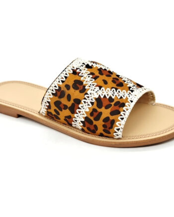 Emilie Dame Sandaler Dm429 Leopard